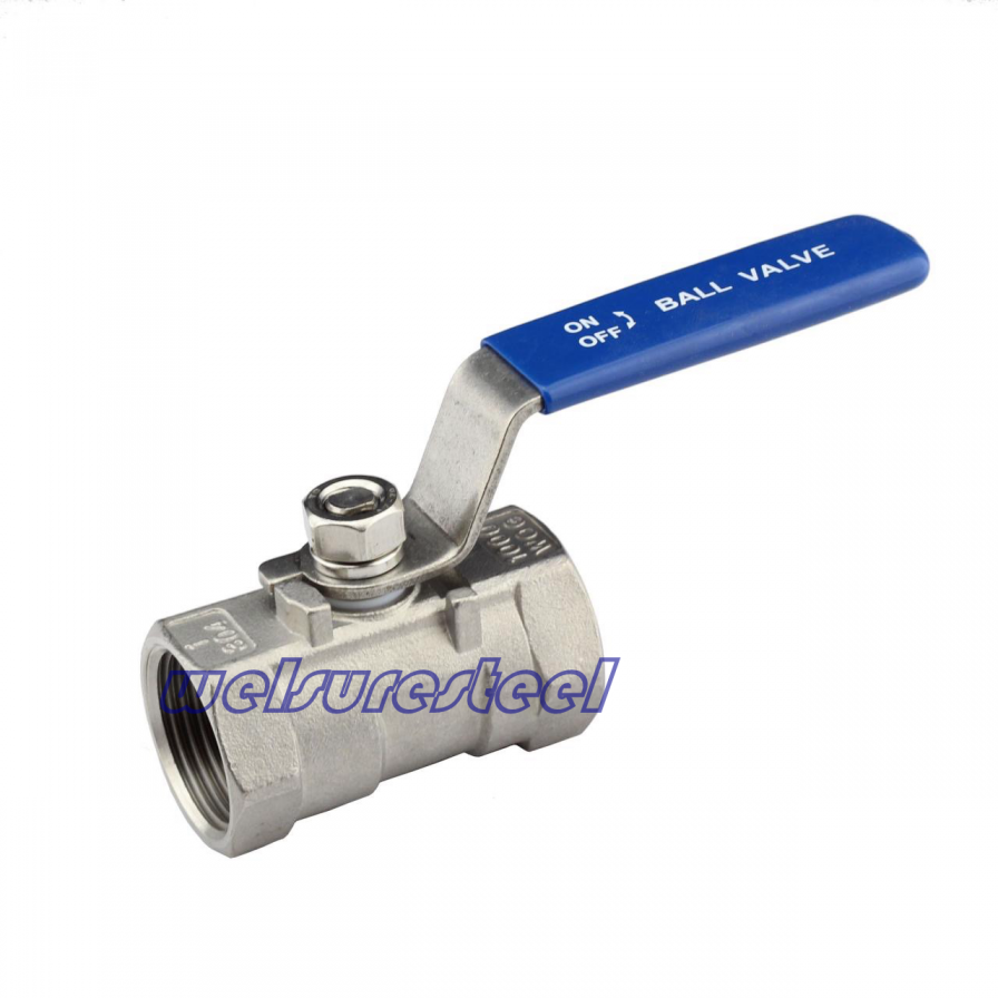 Stainless Steel L/t Type Threaded End 1pcs Ball Valve